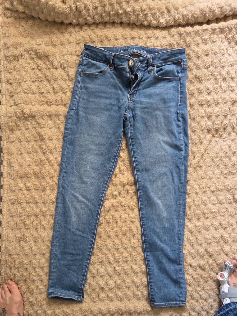 American Eagle Outfitters Medium Blue Skinny Jeans